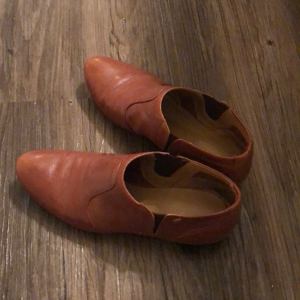 Leather Nine West Booties